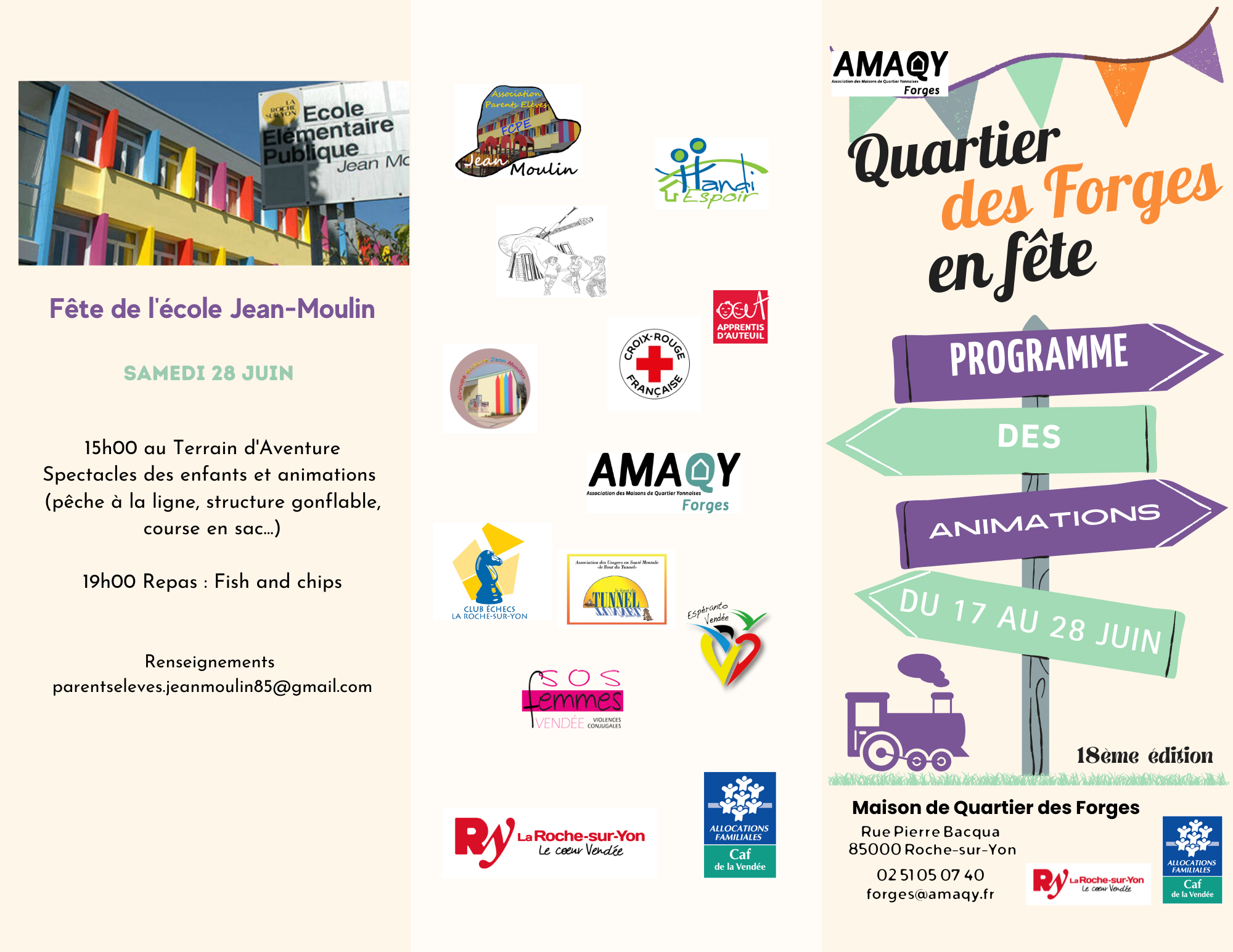 Programme Quartier en Fête recto